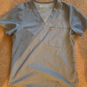 FIGS scrub set - heather indigo